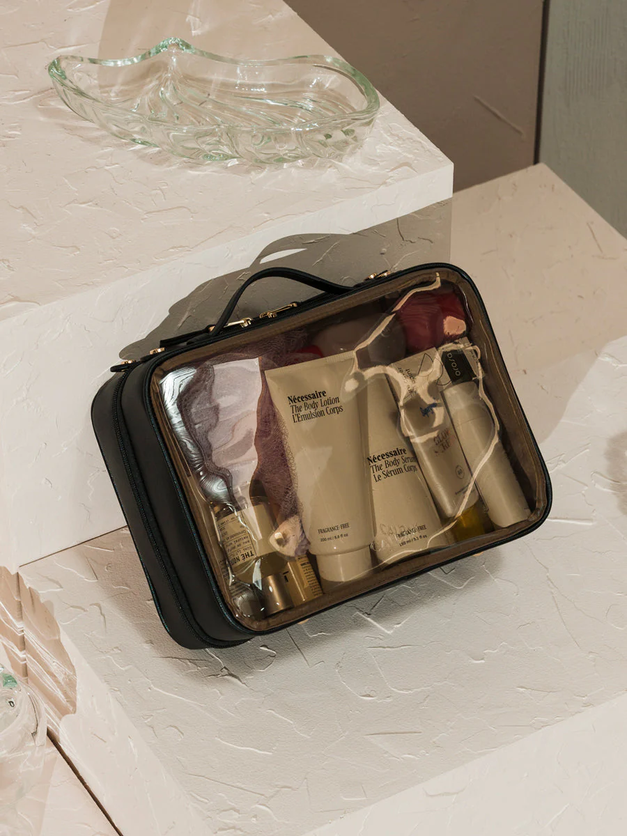 Large Clear Cosmetics Case - Image 32