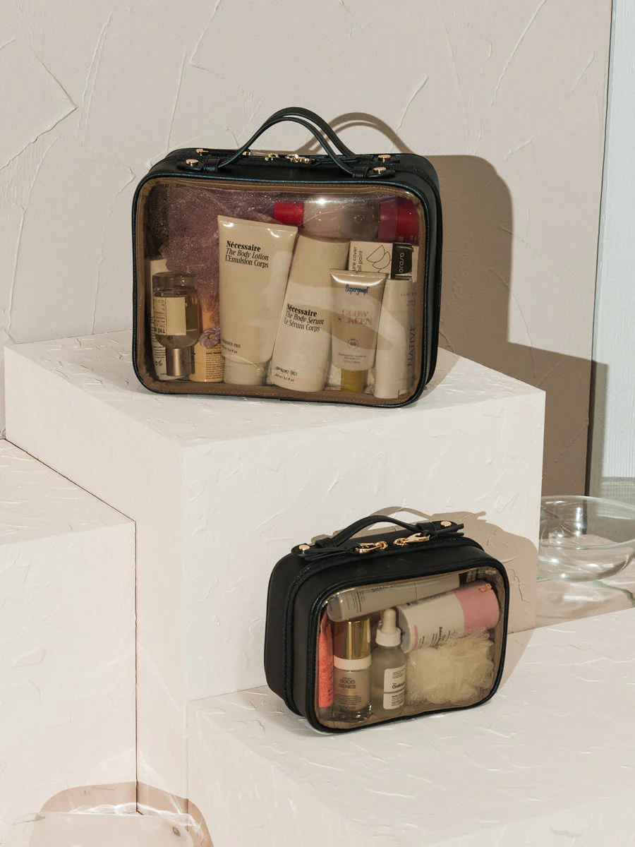 Large Clear Cosmetics Case - Image 35