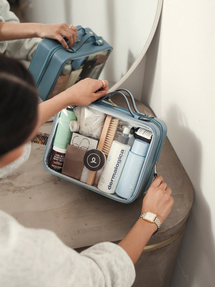 Large Clear Cosmetics Case - Image 38