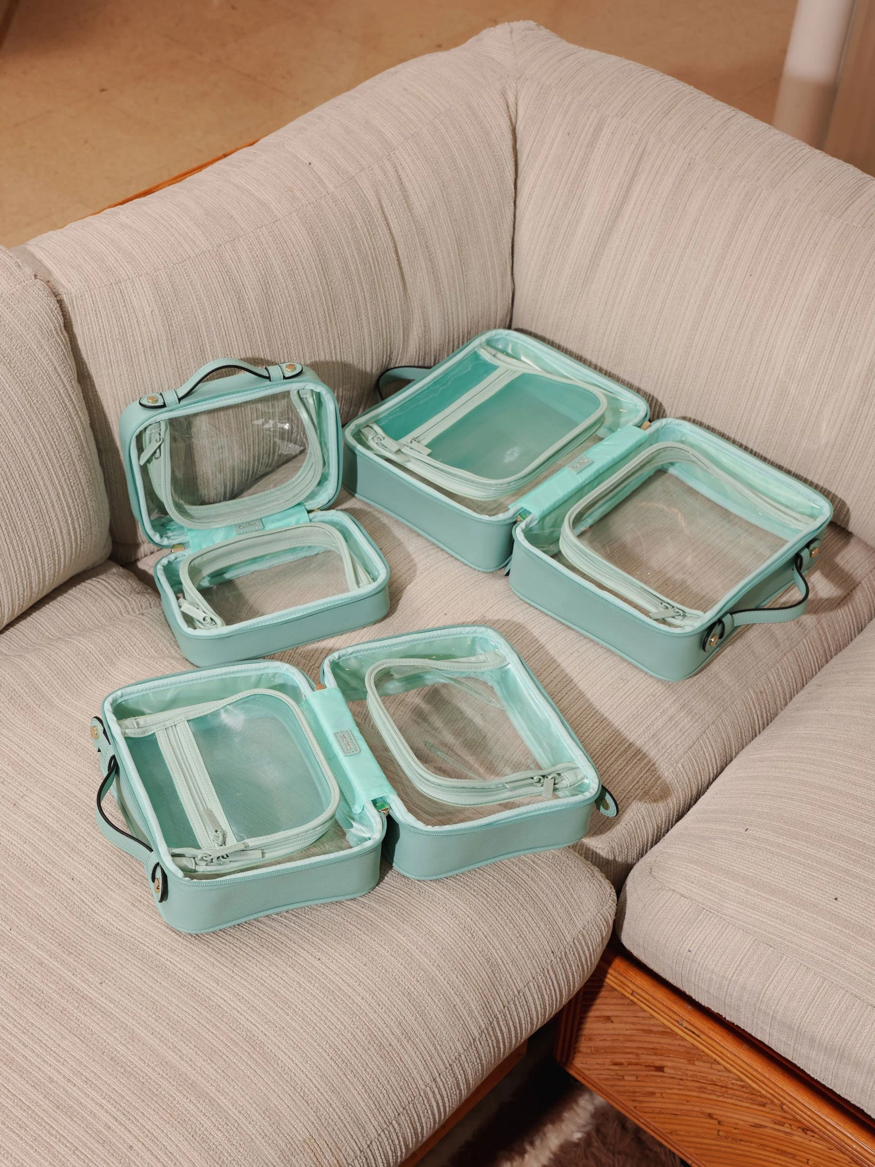 Large Clear Cosmetics Case - Image 71