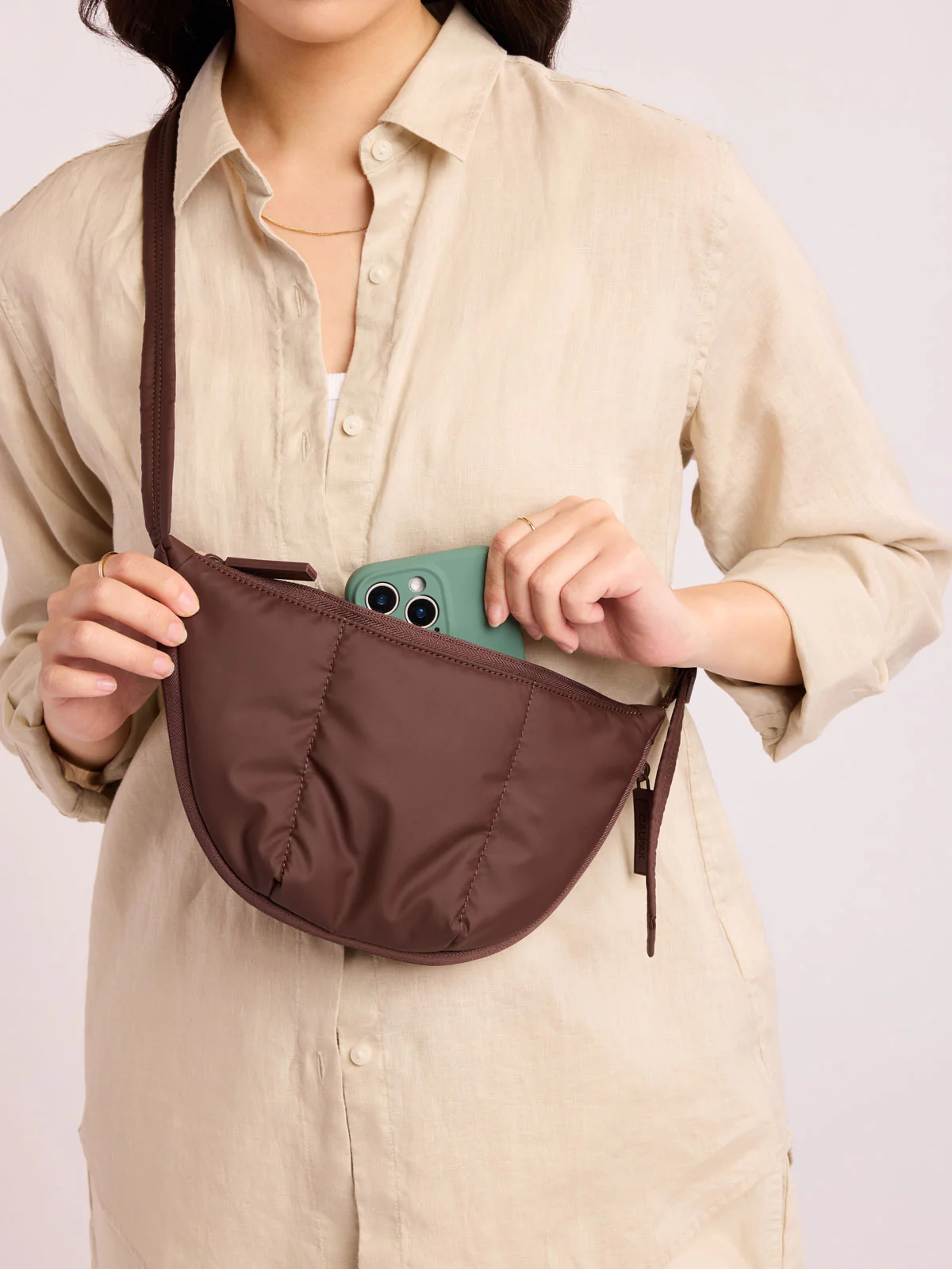 Luka Crescent Bag - Image 32