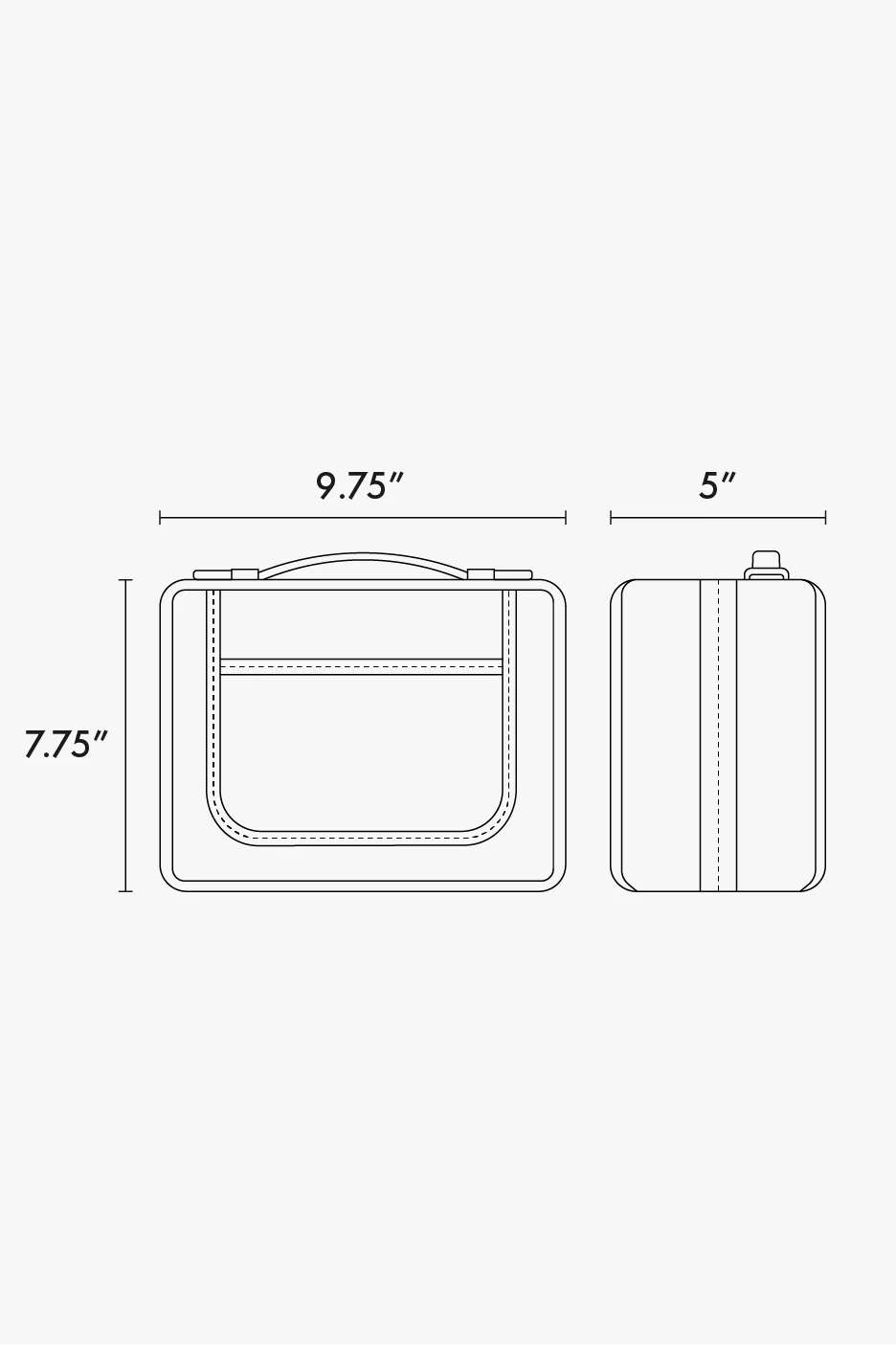 Medium Clear Cosmetics Case - Image 117