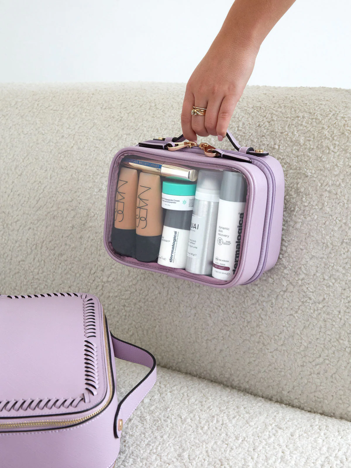 Small Clear Cosmetics Case - Image 45