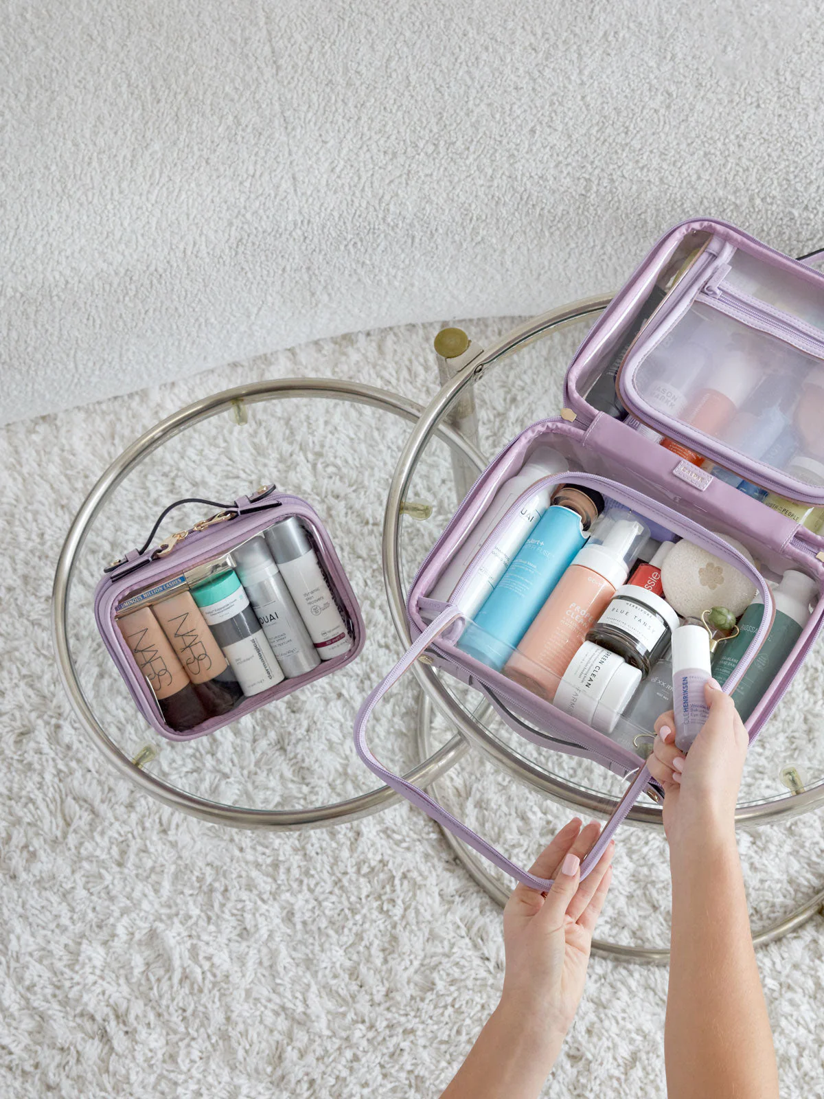 Small Clear Cosmetics Case - Image 46