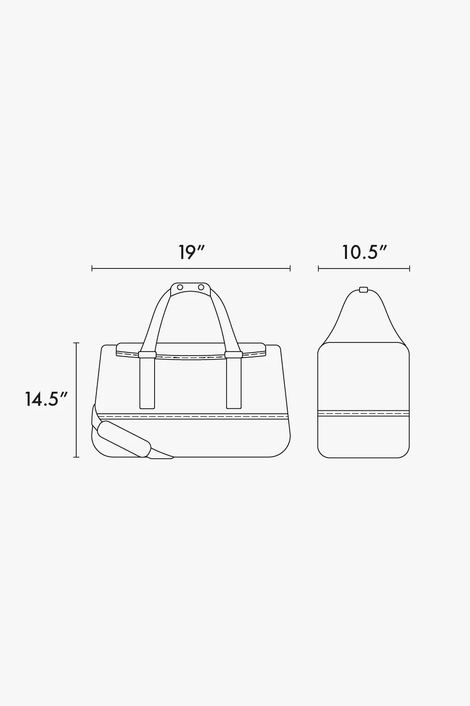Stevyn Duffel Bag with Shoe Compartment - Image 102